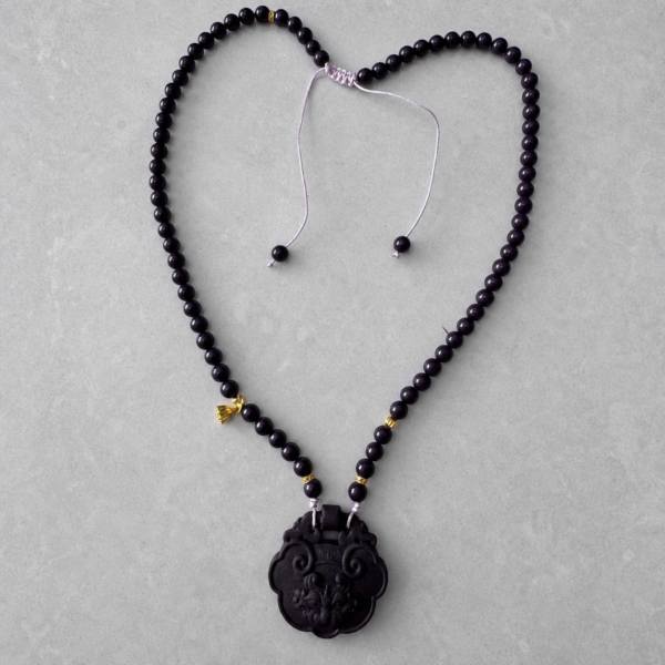 d4-guardian-beast-cord-accessory D4 Black Bead Guardian-Beast Cord Accessory