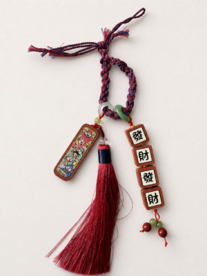 D5 Five Fortune Tassel Hanging Ornament