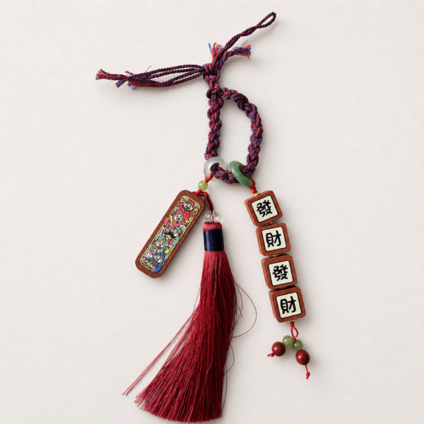 d5-five-fortune-tassel-ornament D5 Five Fortune Tassel Hanging Ornament